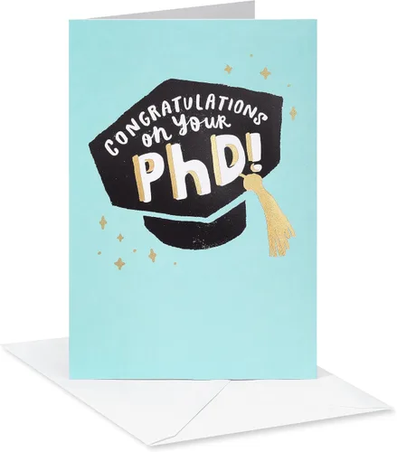 Vista 7 de American Greetings Tarjeta de graduación de maestría (logro impresionante)