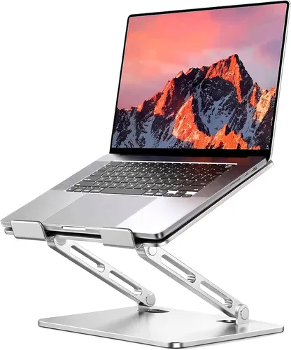 Vista 11 de LOXP Soporte ajustable para computadora portátil para escritorio, soporte