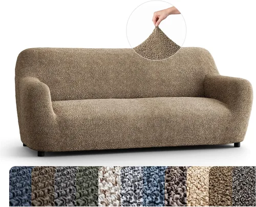 Vista 22 de PAULATO BY GA.I.CO. Funda para silla – Funda elástica para sillón – Funda de sillón para mascotas y niños – Fundas suaves para silla – Protector