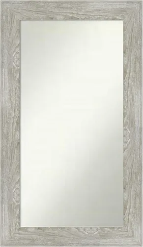 Vista 88 de Amanti Art Espejo personalizado, espejo de baño Alexandria Greywash, espejo de pared o espejo de tocador de baño sobre el fregadero