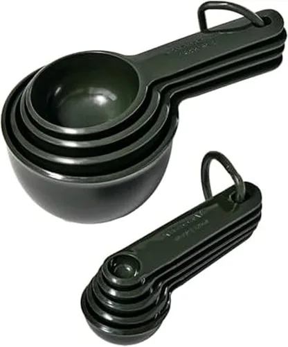 Vista 15 de KitchenAid Juego de tazas medidoras y cucharas, remolacha, 9 piezas