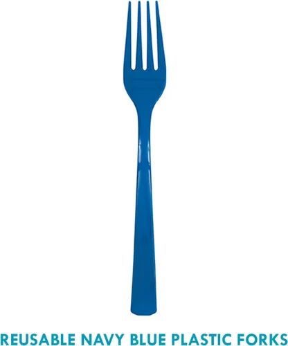 Vista 5 de Golf Par-Tee Pack - Platos de postre de papel, servilletas de almuerzo, tenedores y cubiertas de mesa (sirve 16)