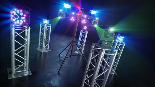 Vista 5 de Chauvet DJ (CHDDJ) Unidad de luz de escenario, NEGRO (Intimidator Spot 160 ILS)