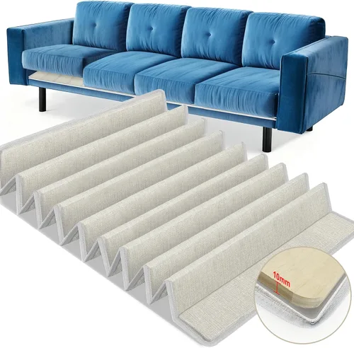 Vista 10 de Soporte para Cojín de Sofá para Asiento Flácido - Protector para Sofá, Tablero de Inserción para Cojines Flácidos, Piezas de Reemplazo para Sofás