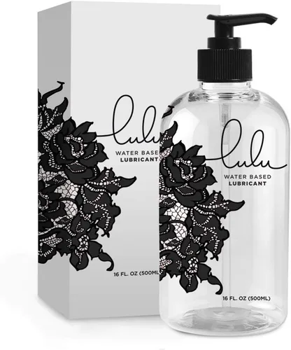Vista 6 de Lulu Aceite de masaje de flor de naranja con jojoba y aceites esenciales, 16 onzas y lubricante personal. Lulu Lube Natural a base de agua, 16 onzas