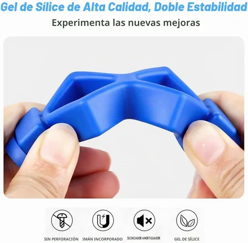 Vista 5 de Soporte para puerta de lavadora de carga frontal, tapón flexible para puerta de lavadora que ayuda a que tu lavadora se seque correctamente