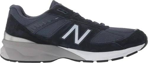 Vista 6 de New Balance Tenis clásicos Heritage para hombre, NegroPlata