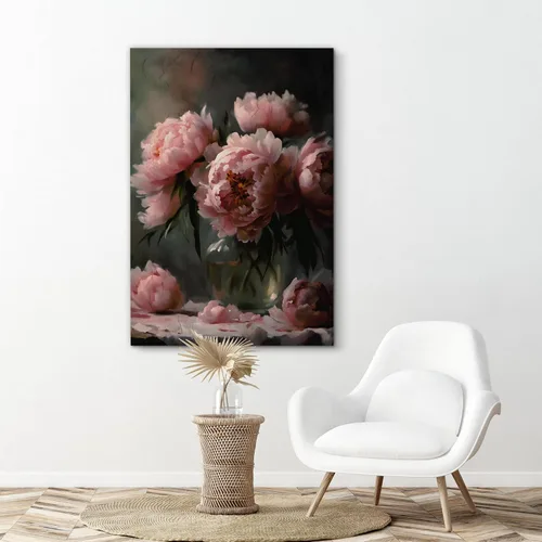 Vista 2 de SIGNFORD Lienzo impreso para pared, acuarela, floral, retro, abstracto, naturaleza, desierto, ilustraciones florales botánicas, arte moderno
