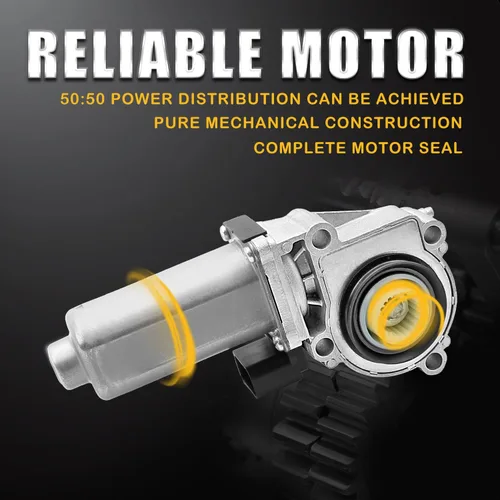 Vista 4 de Motor de actuador de cambio de caja de transferencia 4WD 600-932 con sensor apto para BMW X3 X5 (E53, E70, E71, E83) Reemplazo # 27107541782