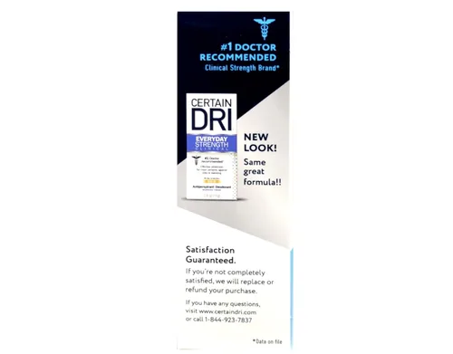 Vista 2 de Certain Dri Everyday Strength - Antitranspirante/desodorante clínico Morning Fresh Solid, 2.6 onzas, paquete de 7