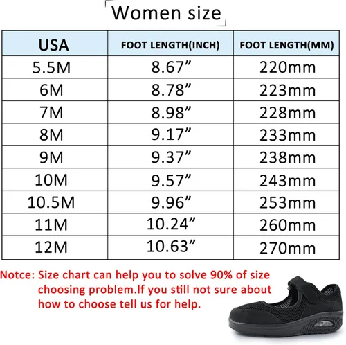 Vista 6 de Tenis para caminar de mujeres para trabajo de enfermera ajustables y transpirables Cuñas deslizables para caminar Tenis deportivos casuales Tenis