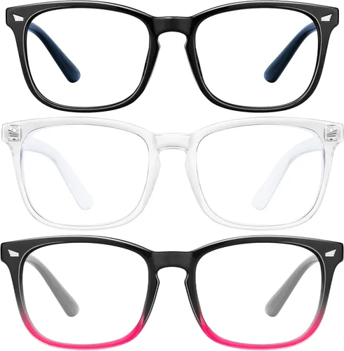 Vista 28 de hunsquer Gafas de luz azul para mujer/hombre