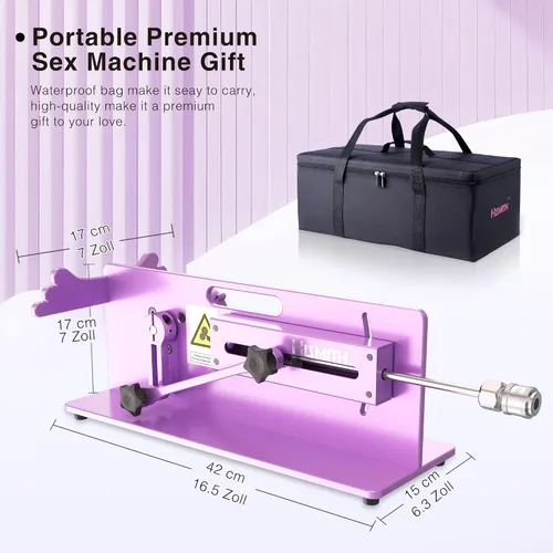 Vista 6 de Hismith Máquina sexual premium con sistema KlicLok, máquina de amor controlada por aplicación, máquina ajustable de empuje para adultos para hombres