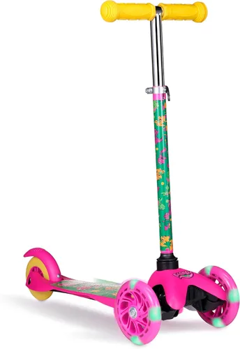 Vista 14 de Patinete para niños, auto equilibrio de 3 ruedas, ruedas LED iluminadas Hot Wheels