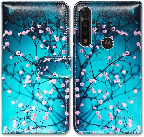 Vista 21 de Bcov Funda para Moto G Power 2020, Motorola G Power, funda de piel con tapa y soporte para ranura para tarjeta y soporte para Motorola Moto G Power