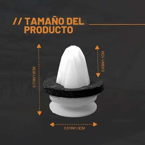 Vista 2 de 25 clips para panel de moldura de puerta, retenedor de panel de moldura de puerta, compatible con Mercedes, OE 000-991-86-98