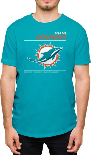 Vista 20 de Hybrid Sports NFL - Team Logo and Stats - Adult Unisex Short Sleeve Fan T-Shirt for Men and Women - Officially Licensed