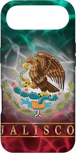 Vista 27 de Jalisco - Funda para iPhone 17, diseño de bandera de México