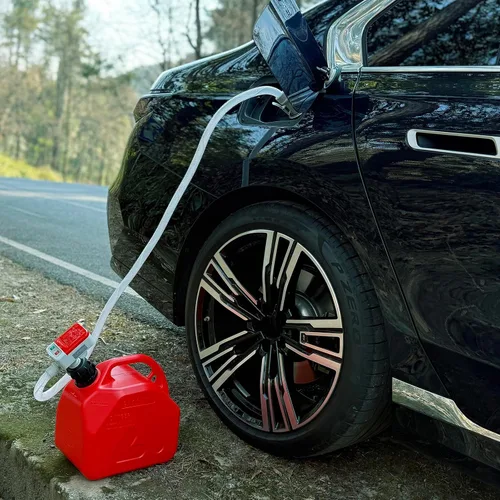 Vista 7 de Bomba de transferencia de combustible UPTIVAR alimentada por batería con sensor de parada automática, protección contra fugas (3.2 GPM), manguera