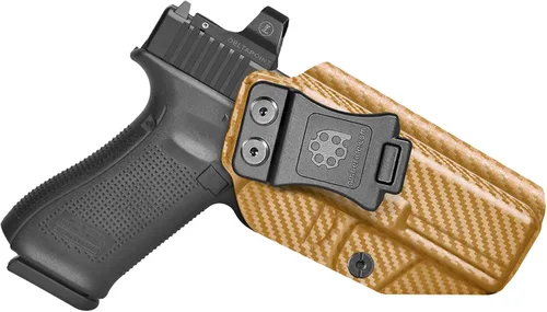 Vista 18 de Amberide IWB Kydex Holster for Glock 17/22 / 31/34 Gen 1-5, Concealed Carry, MOS and Non-MOS Options Available, Adjustable Cant, Posi-Click