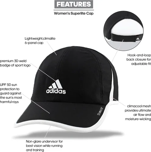 Vista 3 de Adidas Superlite - Gorra para mujer