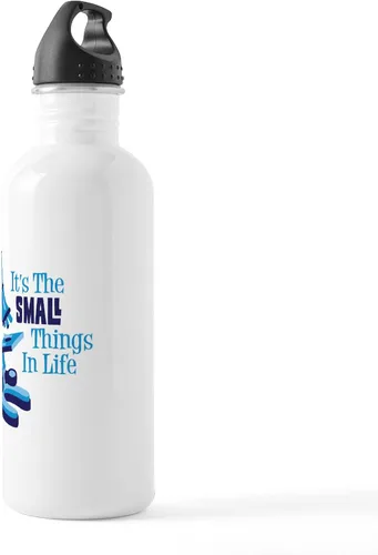 Vista 3 de CafePress – su las pequeñas cosas en la vida – Botella de agua botella de agua de acero inoxidable,) botella