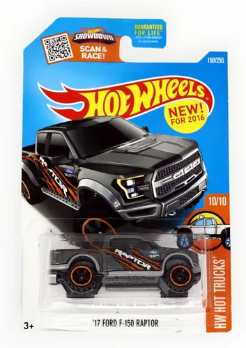 Vista 2 de Hot Wheels Hot Trucks 10/10 [Gris] Ford F 150 Raptor 150/250 '17
