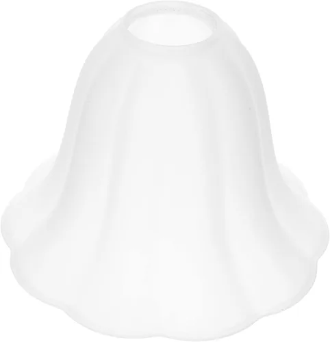 Vista 10 de OSALADI Pantalla de luz de vidrio Pantalla de lámpara de pie en forma de flor Pantalla de lámpara de repuesto para lámpara de mesa Lámpara de pie