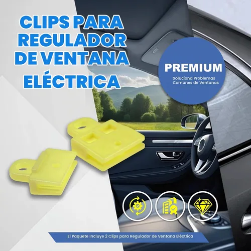 Vista 3 de Clips de canal de vidrio para puerta de ventana y clip manual para Toyota Corolla Highlander Prius