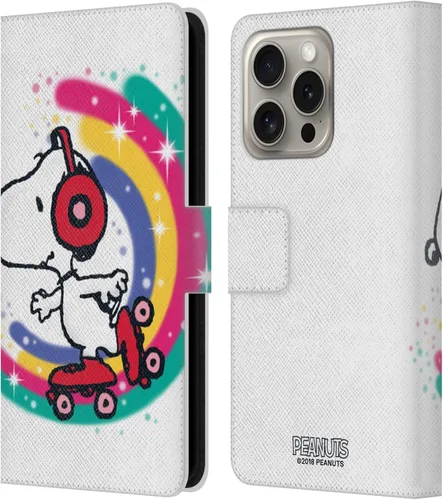Vista 121 de Head Case Designs Funda de piel con licencia oficial de Peanuts Beach Surf Snoopy Boardwalk Airbrush compatible con Apple iPhone 11