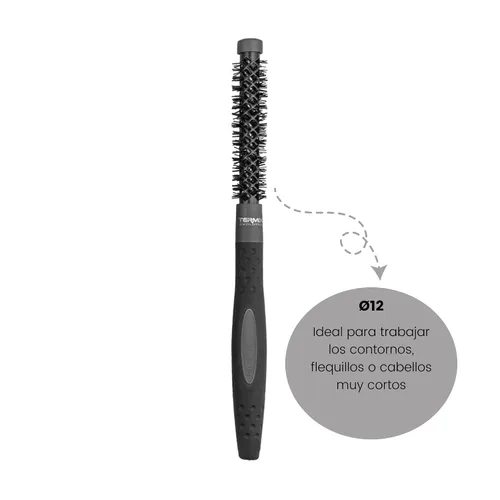 Vista 2 de Termix Evolution Plus 0.472 in- Cepillo para cabello grueso con cerdas ionizadas para cabello grueso y difícil de manejar
