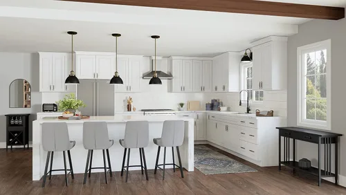 Vista 9 de Design House Brookings - Armario de cocina con base sin ensamblar, 9 pulgadas de ancho x 24 pulgadas de profundidad x 34.5 pulgadas de alto, marrón