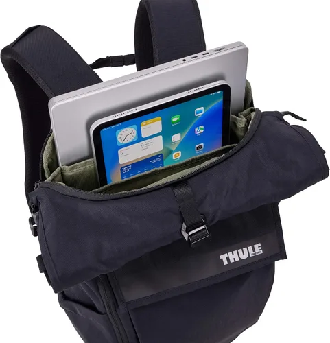 Vista 11 de Thule Paramount - Mochila de 24 litros con funda acolchada para laptop, se Negro