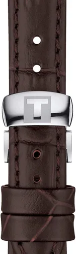 Vista 2 de Tissot Tradition T063.209.16.038.00 - Reloj de cuarzo para mujer con esfera plateada, Movimiento de cuarzo