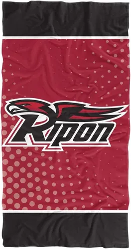 Vista 33 de LOGOVISION Manta Abilene Christian University, 30x60 Logo Dots CottonFront/PolyBackBeachTowel
