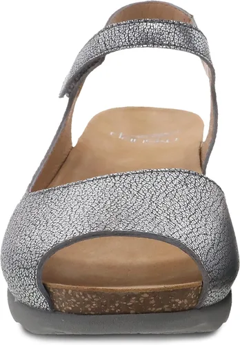 Vista 4 de Dansko Marcy - Sandalias de cuña con cierre de velcro para mujer - Cómodas sandalias de cuña con soporte de arco - Correa ajustable de velcro
