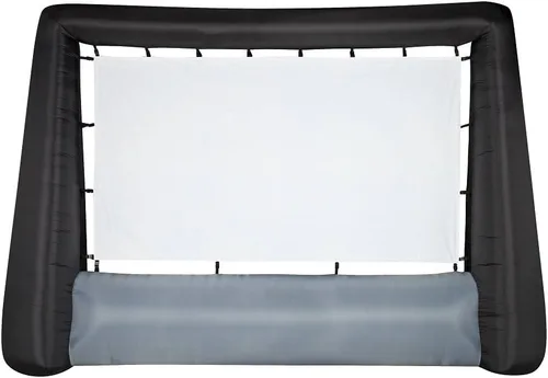 Vista 9 de Gemmy Pantalla de cine inflable, negro/gris/blanco