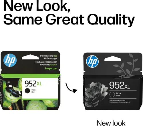Vista 3 de Cartucho de tinta negra de alto rendimiento HP 952XL para impresoras Funciona con OfficeJet 8702 OfficeJet Pro 7720, 7740, 8210, 8216, 8710, 8715