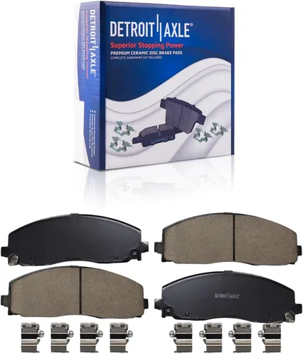 Vista 16 de Detroit Axle - Kit de freno delantero para Chevrolet Impala Monte Carlo Buick LeSabre Riviera Park Avenue Cadillac DeVille Olds Intrigue, Pinza