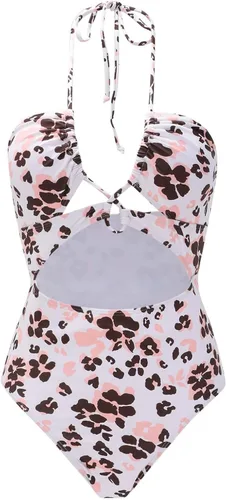 Vista 2 de Chounliem Trajes de baño para mujer, de una sola pieza, sexy, elegante, trajes de baño de talla grande, tankinis, trajes de baño ajustados