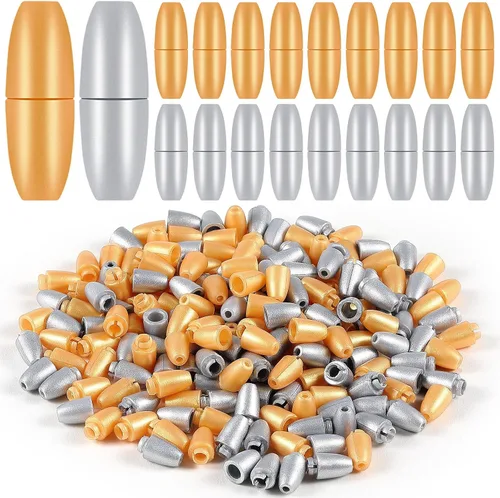 Vista 8 de WILLBOND 100 cierres separables para collares, cierres de pulsera de seguridad de plástico para cordón, conectores de barril de cuentas para Negro