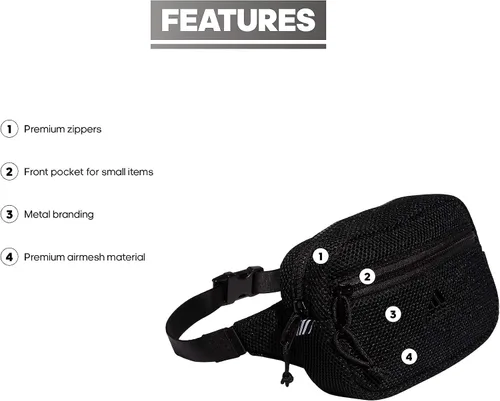 Vista 2 de adidas Airmesh Riñonera bolsa de viaje, Riñonera Airmesh Bolsa de viaje