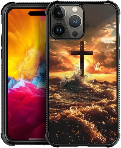 Vista 29 de Funda compatible con iPhone 15 Pro Max, 4 fundas de libélula en las cuatro esquinas con parachoques a prueba de golpes antideslizante funda