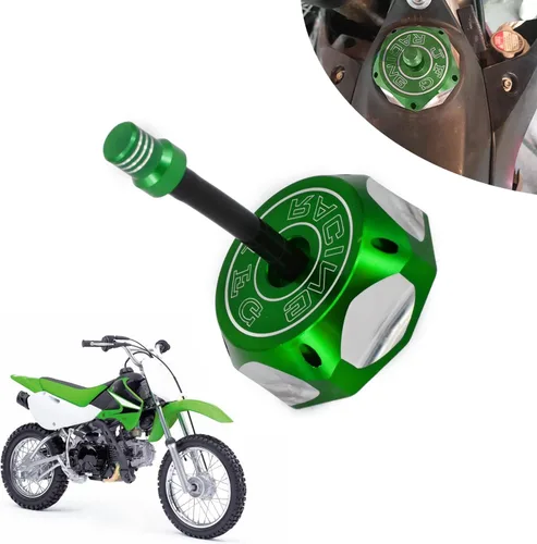 Vista 14 de Tapón de gasolina para motocross, tapa de depósito de combustible de motocicleta con válvula de respiración, universal CNC para SSR, Taotao Apollo