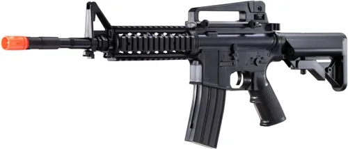 Vista 3 de Rifle Airsoft ligero M16 con resorte (color: negro)