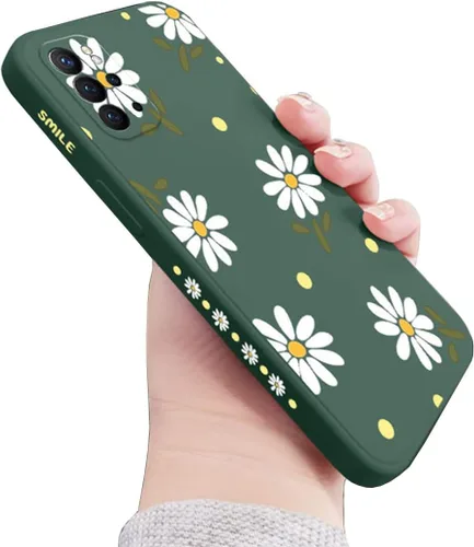 Vista 9 de Funda para Galaxy S20+ Plus con bonito patrón de margaritas, protección completa de lente de cámara, delgada, a prueba de golpes, TPU a prueba
