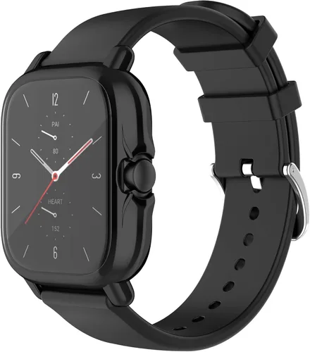 Vista 2 de Youkei - Funda compatible con Amazfit GTS 3, funda protectora completa de TPU para reloj inteligente Amazfit GTS 2/GTS 3