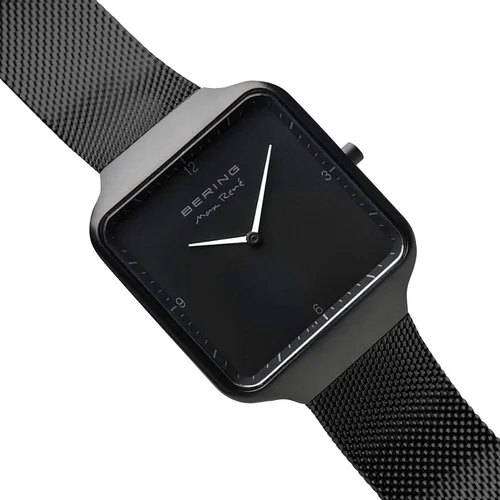 Vista 3 de BERING Unisex Analog Quartz Max René Collection Watch with Stainless Steel Strap & Sapphire Crystal
