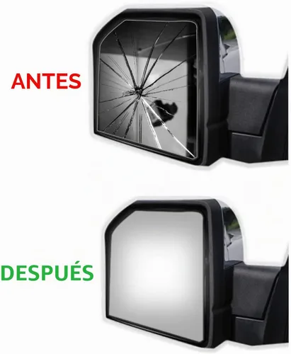 Vista 6 de WLLW Reemplazo de cristal de espejo para Chevy GMC 1992's – 2000's camión izquierdo lado del conductor