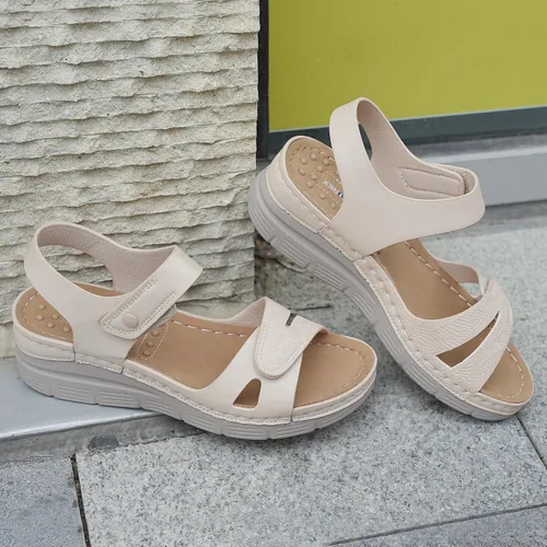 Vista 3 de Ortho+rest Sandalias ortopédicas cómodas para caminar con soporte de arco para mujer